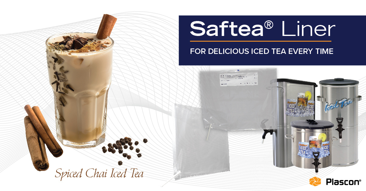 Spiced Chai Iced Tea and Saftea Liner make a great pair!